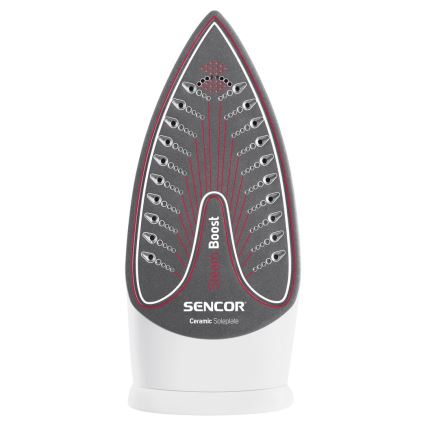 Sencor - Парна ютия 2200W/230V червена/бяла