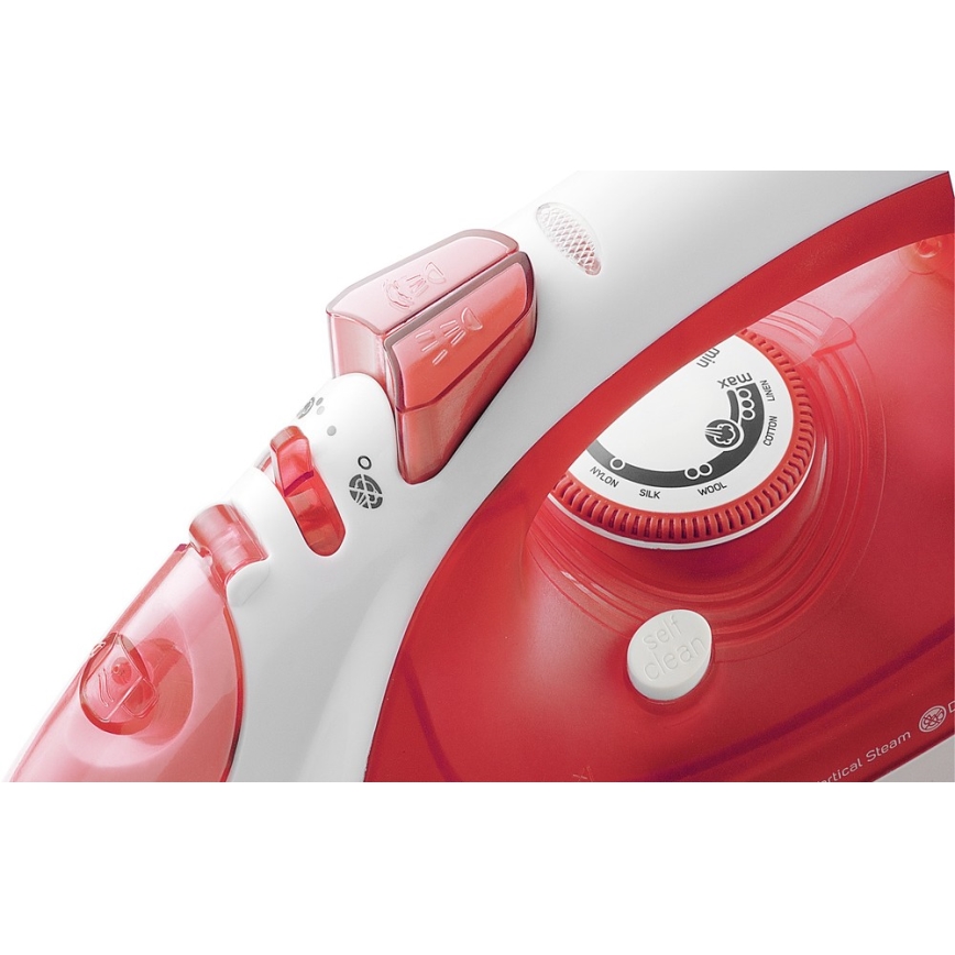 Sencor - Парна ютия 2200W/230V червена/бяла