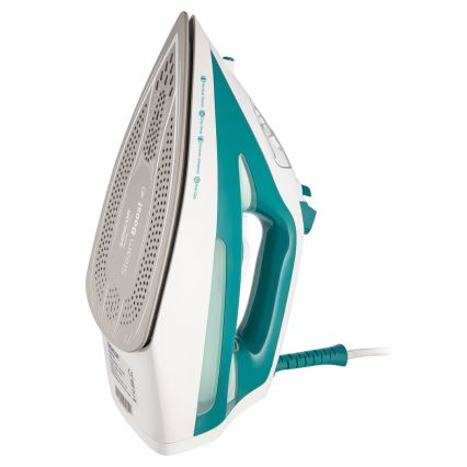 Sencor - Парна ютия 2600W/230V тюркоаз/бяла
