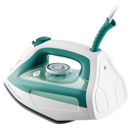 Sencor - Парна ютия 2600W/230V тюркоаз/бяла