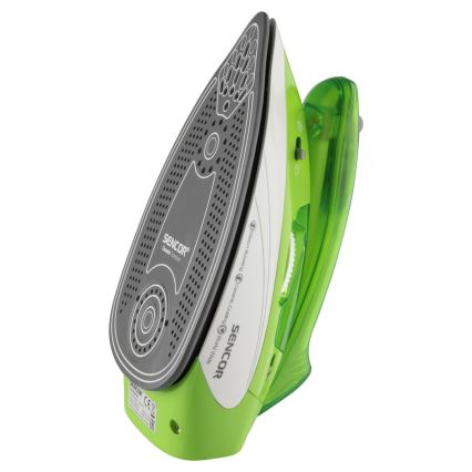 Sencor - Парна ютия за път 1100W/115V/230V зелена