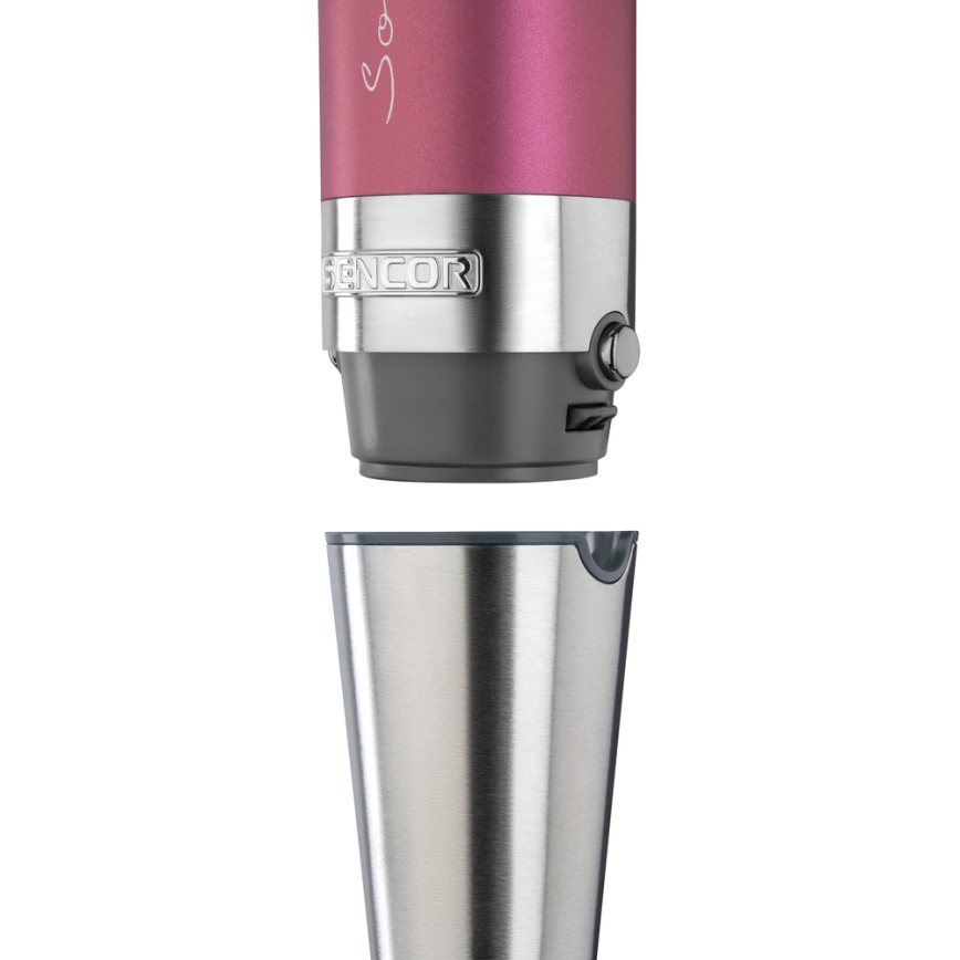 Sencor - Пасатор 4в1 1200W/230V неръждаема стомана/розов