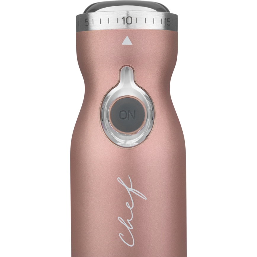 Sencor - Пасатор 4в1 1200W/230V неръждаема стомана/розово златист
