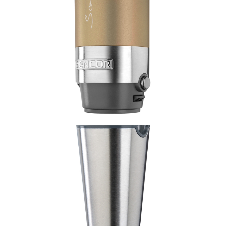 Sencor - Пасатор 4в1 1200W/230V неръждаема стомана/златист
