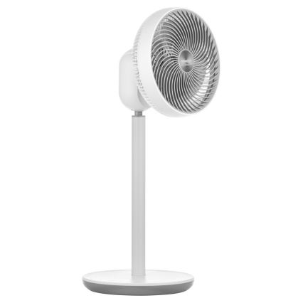 Sencor - Подов вентилатор 3D UltraSilent 26W/230V бял + дистанционно управление