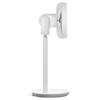 Sencor - Подов вентилатор 3D UltraSilent 26W/230V бял + дистанционно управление