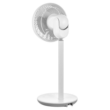 Sencor - Подов вентилатор 3D UltraSilent 26W/230V бял + дистанционно управление