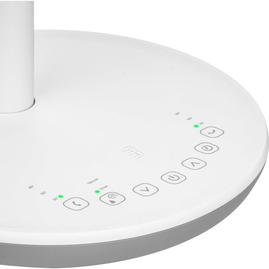 Sencor - Подов вентилатор 3D UltraSilent 26W/230V бял + дистанционно управление