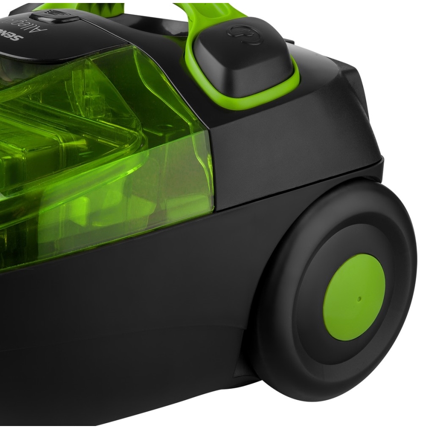 Sencor - Прахосмукачка без торбичка 1,5л 890W/230V зелена/черна