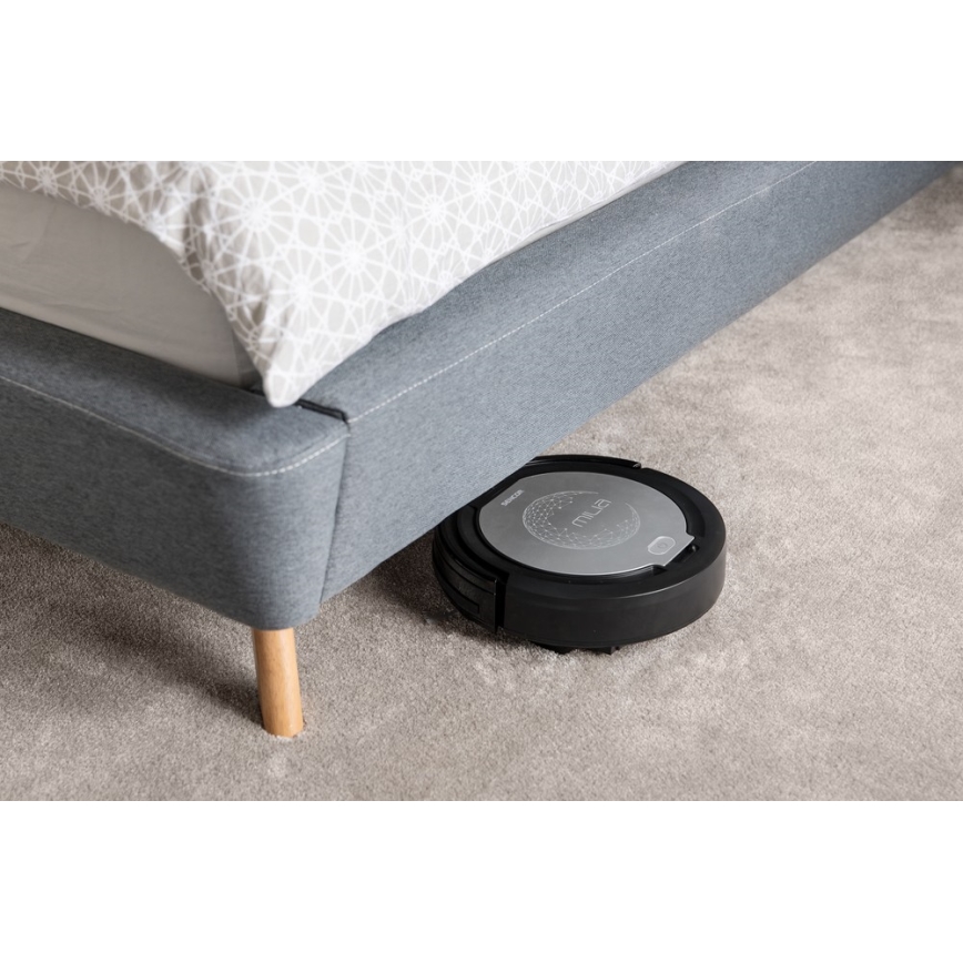 Sencor - Прахосмукачка робот с моп 2в1 15W/14,4V 1500 mAh черна