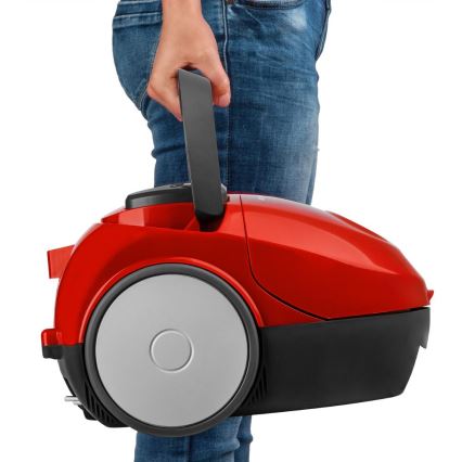 Sencor - Прахосмукачка с торба 1,5 л 850W/230V червена/черна