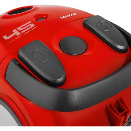 Sencor - Прахосмукачка с торба 1,5 л 850W/230V червена/черна