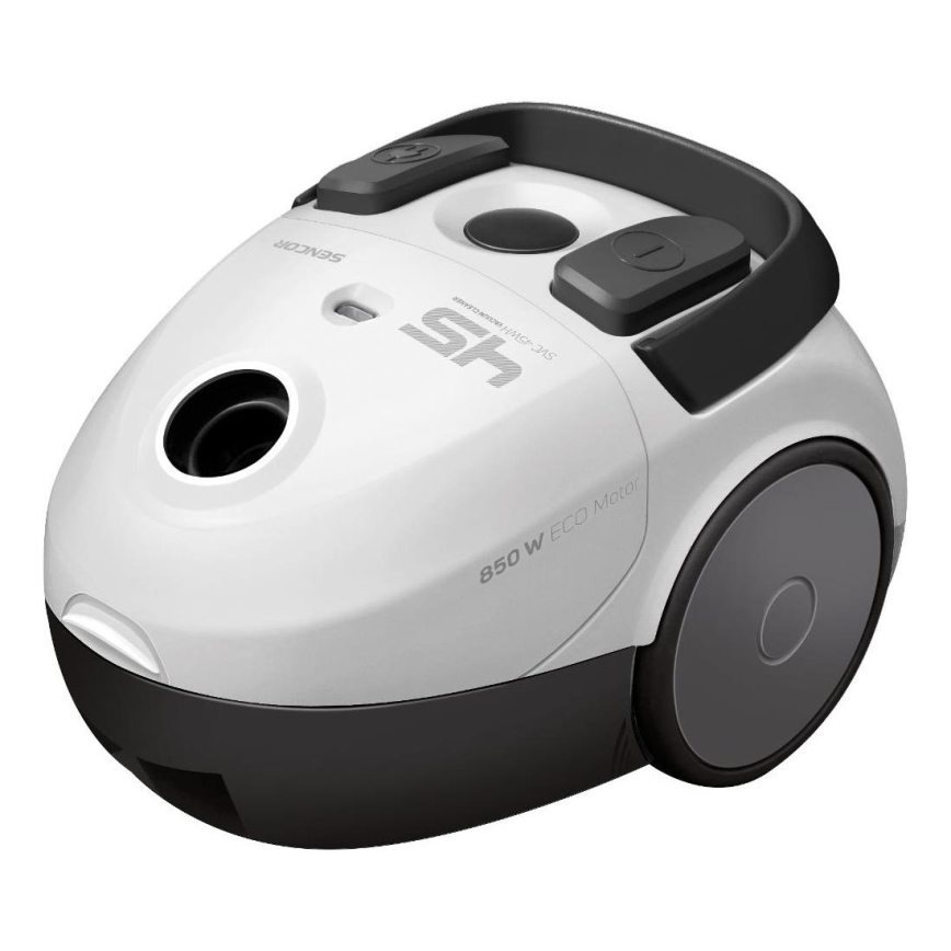 Sencor - Прахосмукачка с торбичка 1,5 l 850W/230V бял