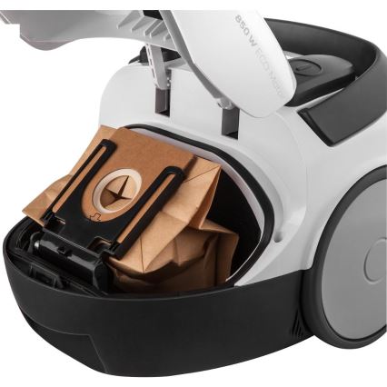 Sencor - Прахосмукачка с торбичка 1,5 l 850W/230V бял