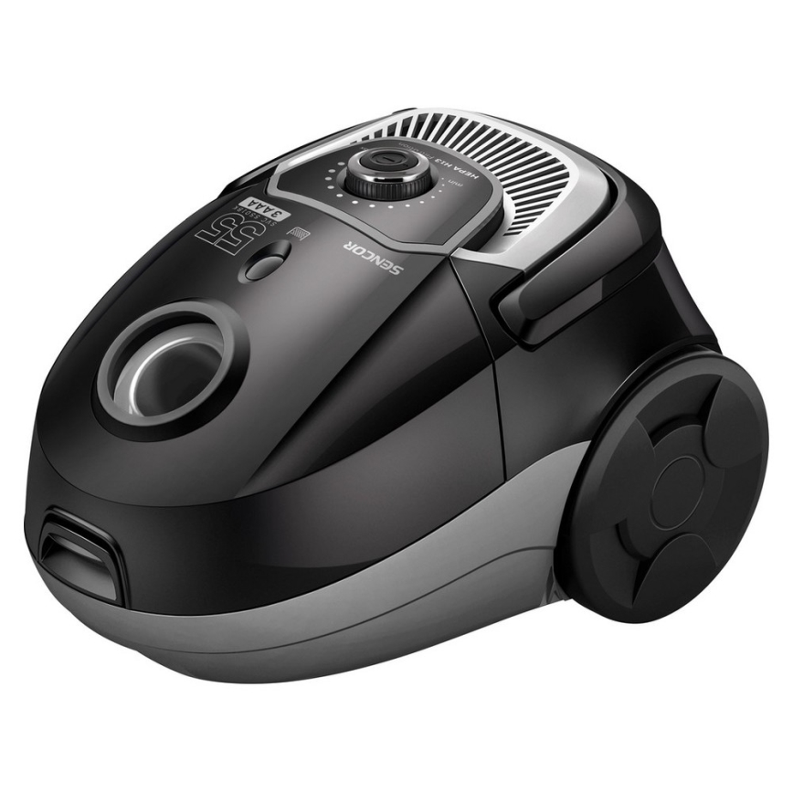 Sencor - Прахосмукачка с торбичка 2 л 700W/230V черна