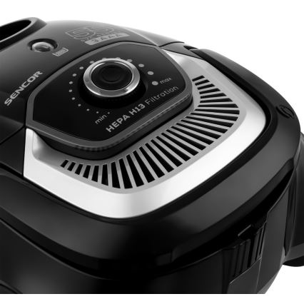 Sencor - Прахосмукачка с торбичка 2 л 700W/230V черна