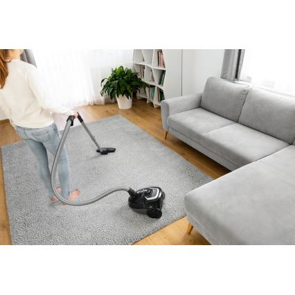 Sencor - Прахосмукачка с торбичка 2 л 700W/230V черна