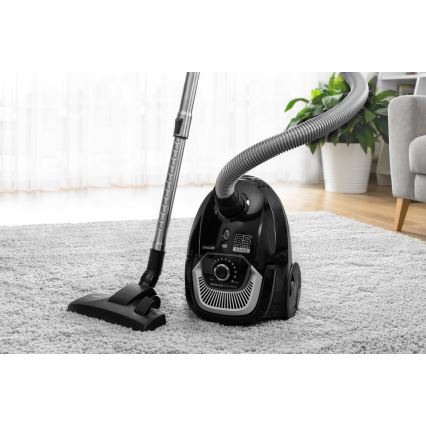 Sencor - Прахосмукачка с торбичка 2 л 700W/230V черна