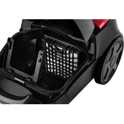 Sencor - Прахосмукачка с торбичка 3л 700W/230V черна/червена