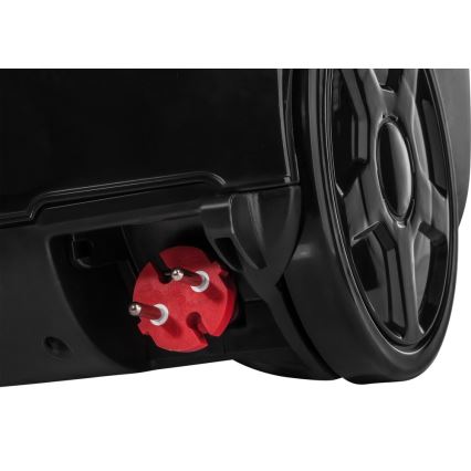 Sencor - Прахосмукачка с торбичка 3л 700W/230V черна/червена