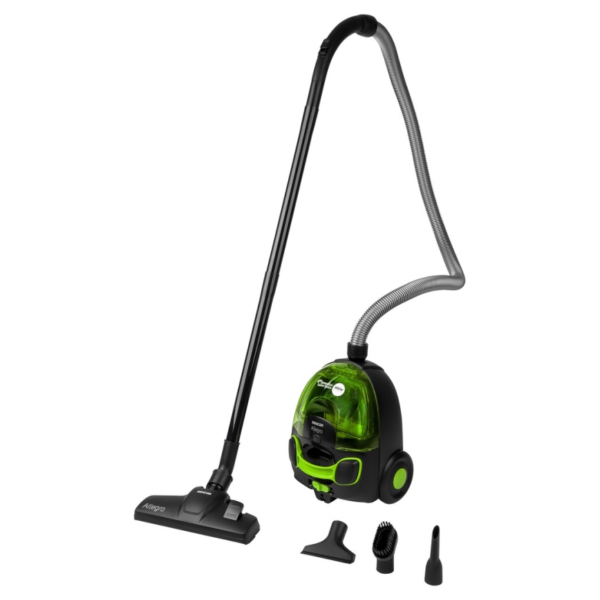 Sencor - Прахосмукачка без торбичка 1,5л 890W/230V зелена/черна