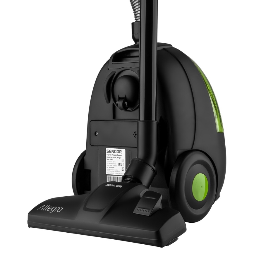 Sencor - Прахосмукачка без торбичка 1,5л 890W/230V зелена/черна