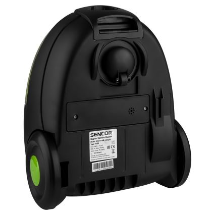 Sencor - Прахосмукачка без торбичка 1,5л 890W/230V зелена/черна