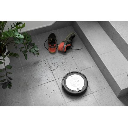 Sencor - Прахосмукачка робот с моп 2в1 15W/14,4V 1500 mAh черна