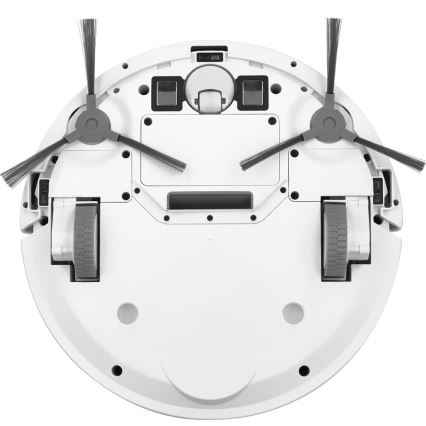 Sencor - Прахосмукачка робот с моп 2в1 18W/1500 mAh бял + дистанционно управление
