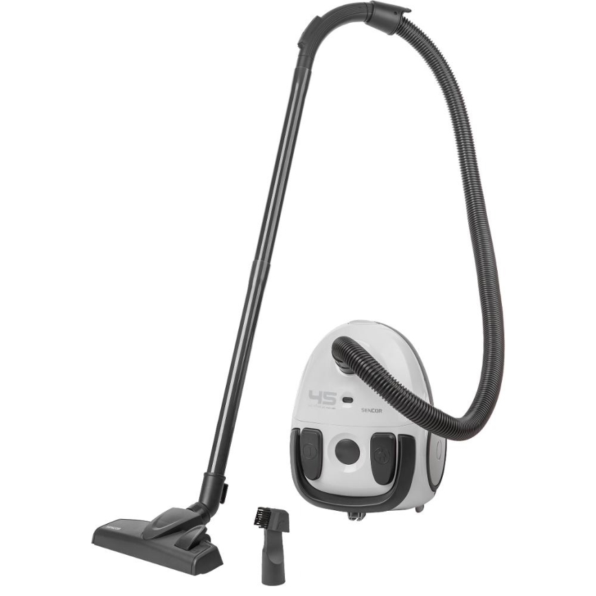Sencor - Прахосмукачка с торбичка 1,5 l 850W/230V бял