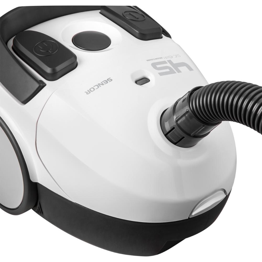 Sencor - Прахосмукачка с торбичка 1,5 l 850W/230V бял