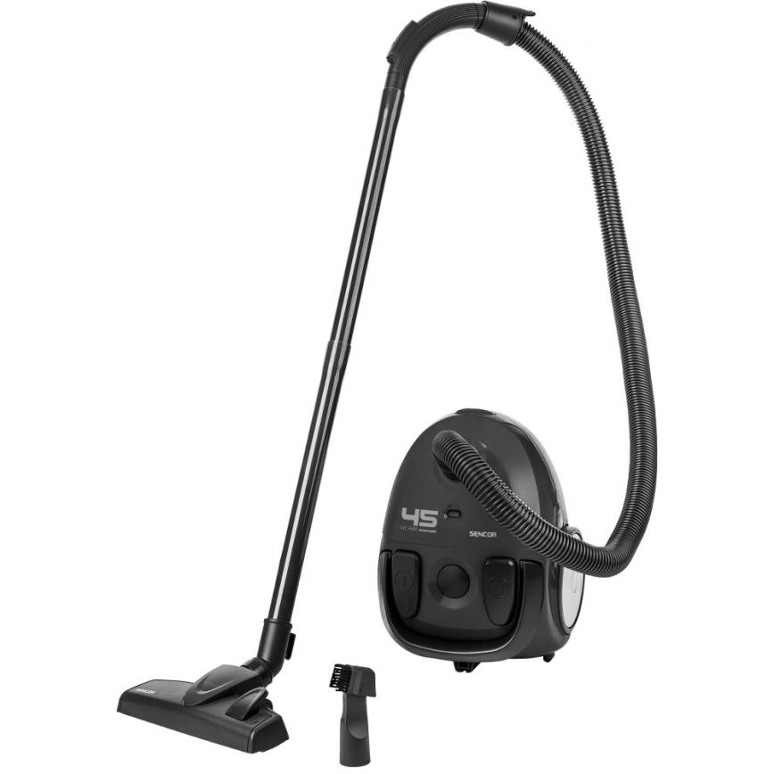 Sencor - Прахосмукачка с торбичка 1,5 l 850W/230V черен