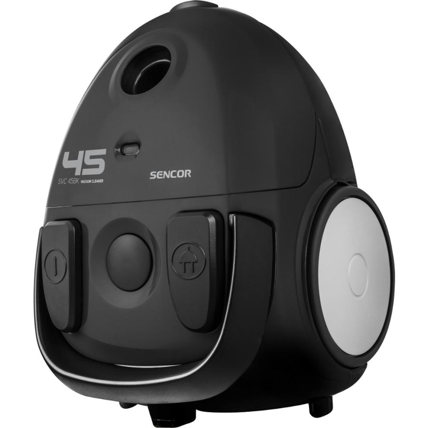Sencor - Прахосмукачка с торбичка 1,5 l 850W/230V черен