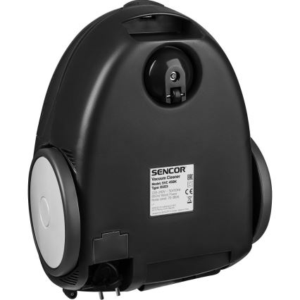 Sencor - Прахосмукачка с торбичка 1,5 l 850W/230V черен
