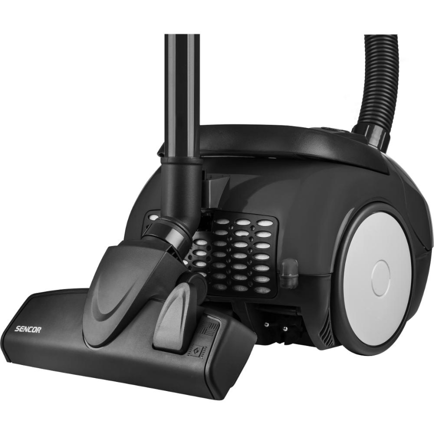 Sencor - Прахосмукачка с торбичка 1,5 l 850W/230V черен