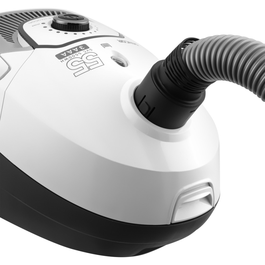 Sencor - Прахосмукачка с торбичка 2 л 700W/230V бяла