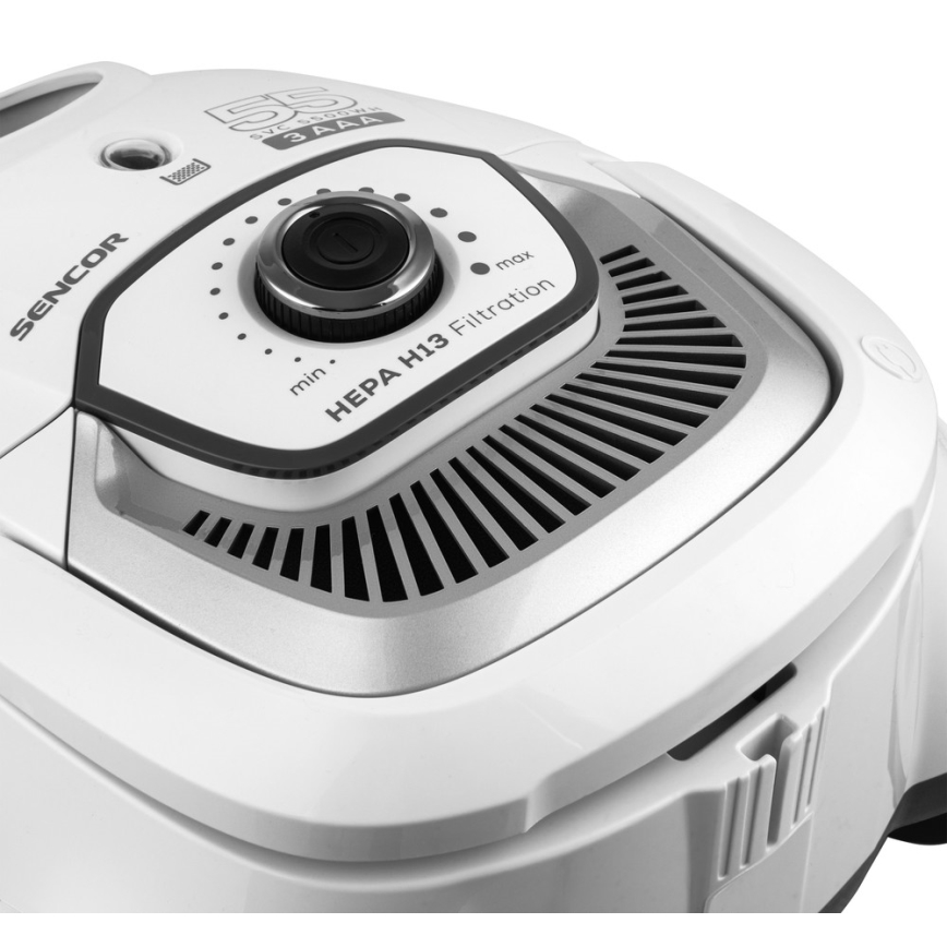 Sencor - Прахосмукачка с торбичка 2 л 700W/230V бяла