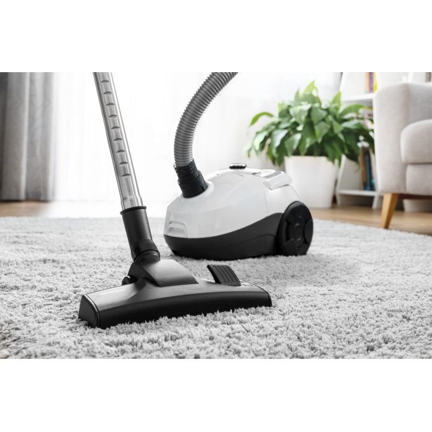 Sencor - Прахосмукачка с торбичка 2 л 700W/230V бяла