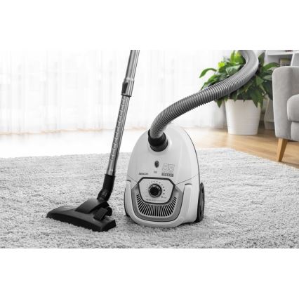 Sencor - Прахосмукачка с торбичка 2 л 700W/230V бяла