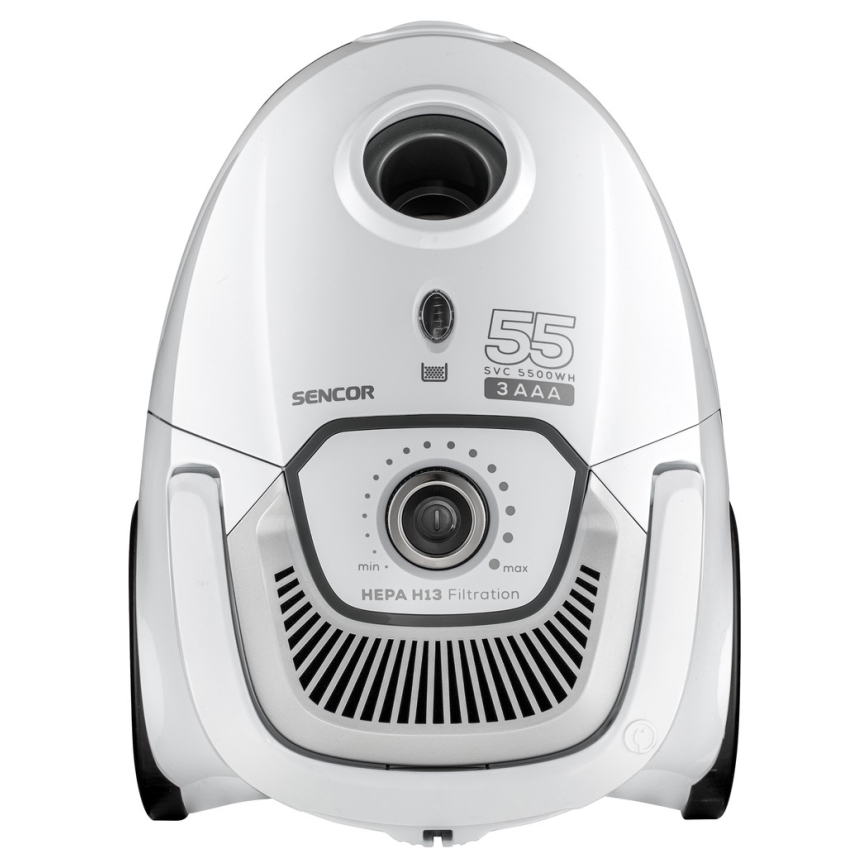 Sencor - Прахосмукачка с торбичка 2 л 700W/230V бяла