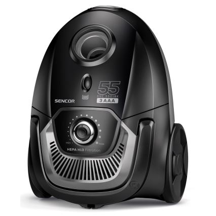 Sencor - Прахосмукачка с торбичка 2 л 700W/230V черна