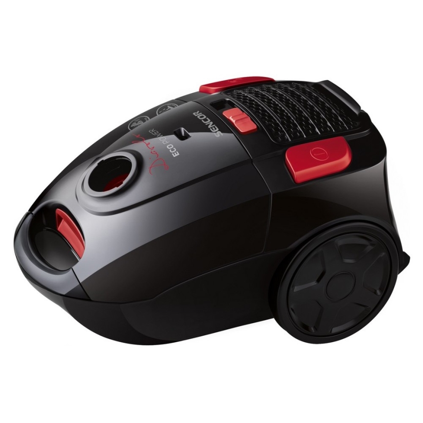 Sencor - Прахосмукачка с торбичка 3л 700W/230V черна/червена
