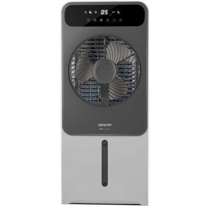 Sencor - Преносим охладител за въздух 28W/230V сив + дистанционно управление