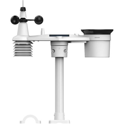 Sencor - Професионална метеостанция с цветен LCD дисплей 5V 1xCR2032 + 3xAA + 2xAA Wi-Fi Tuya
