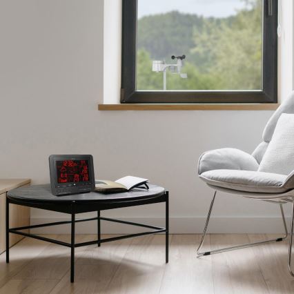 Sencor - Професионална метеорологична станция с цветен LCD дисплей 5V/1xCR2032 + 3xAA