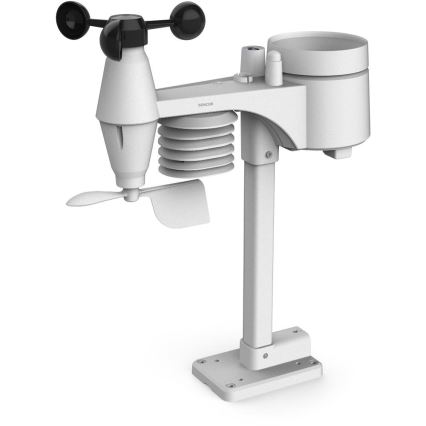 Sencor - Професионална метеостанция с цветен LCD дисплей и будилник 5V/1xCR2032 + 3xAA Wi-Fi