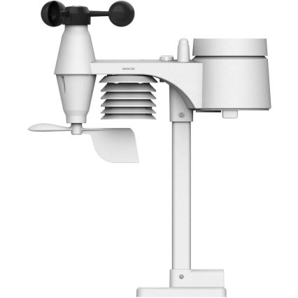 Sencor - Професионална метеостанция с цветен LCD дисплей и будилник 5V/3xAAA + 3xAA