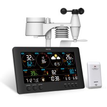 Sencor - Професионална метеорологична станция с цветен LCD дисплей 1xCR2032 Wi-Fi