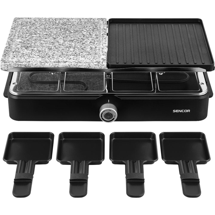 Sencor - Раклет грил с аксесоари 1400W/230V