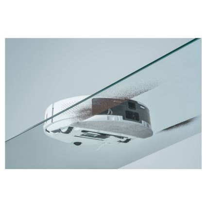 Sencor - Робот-прахосмукачка с моп 2 в 1, 50 W / 5000 mAh, Wi‑Fi, бяла, с дистанционно управление